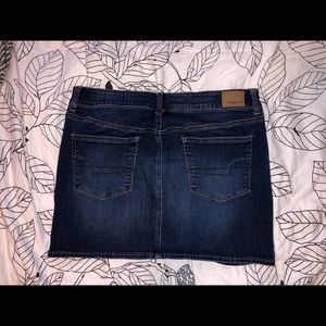 AEO mini denim skirt